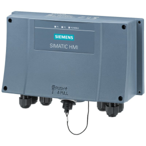   Siemens 6AV2125-2AE23-0AX0 SIMATIC HMI csatlakozó doboz, advanced, mobil panelekhez, fali rögzítésű, PROFINET és PROFIsafe, MRP client, IRT