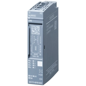   Siemens 6ES7131-6BF00-0DA0 ET200SP DI 8x24 V DC High Speed, BU type A0, color code CC01