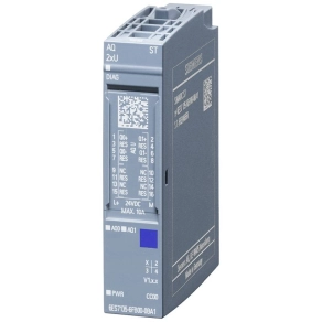   Siemens 6ES7135-6FB00-0BA1 ET200SP AQ 2xU Standard, BU type A0 or A1, color code CC00, 16-bit