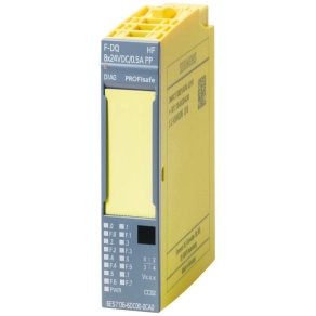   Siemens 6ES7136-6DC00-0CA0 ET200SP F-DQ 8x24 V DC High Feature, PP-switching, BU type A0, color code CC01