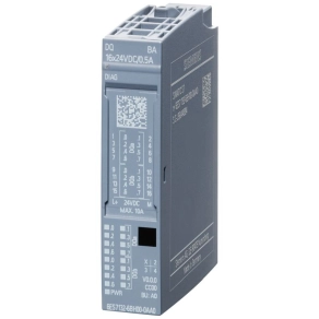  Siemens 6ES7132-6BH00-0AA0 ET200SP DQ 16x24 V DC/0.5 A Basic, BU type A0, color code CC00