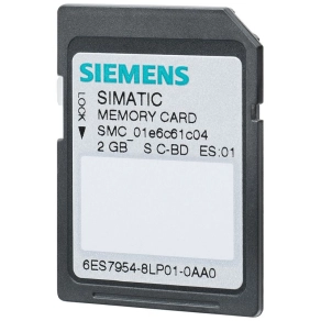   Siemens 6ES7954-8LP04-0AA0 memóriakártya, 2GB, S7-1X00 CPU/SINAMICS-hoz, 3,3 V FLASH