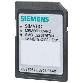   Siemens 6ES7954-8LC04-0AA0 memóriakártya, 4MB, S7-1X00 CPU/SINAMICS-hoz, 3,3 V FLASH