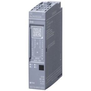   Siemens 6ES7132-6BD21-0BA0 ET200SP DQ 4x24 V DC/2 A Standard, BU type A0, color code CC02