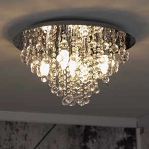 Glamour kristály csillár, 46 cm - London Globo 63040506