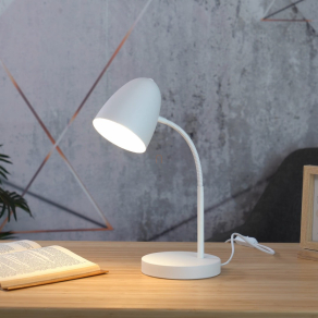   Asztali lámpa, 40 cm, fehér - Jason Globo 50870107 - 1xE14, 230 V, IP20, 1.5 méteres kábel