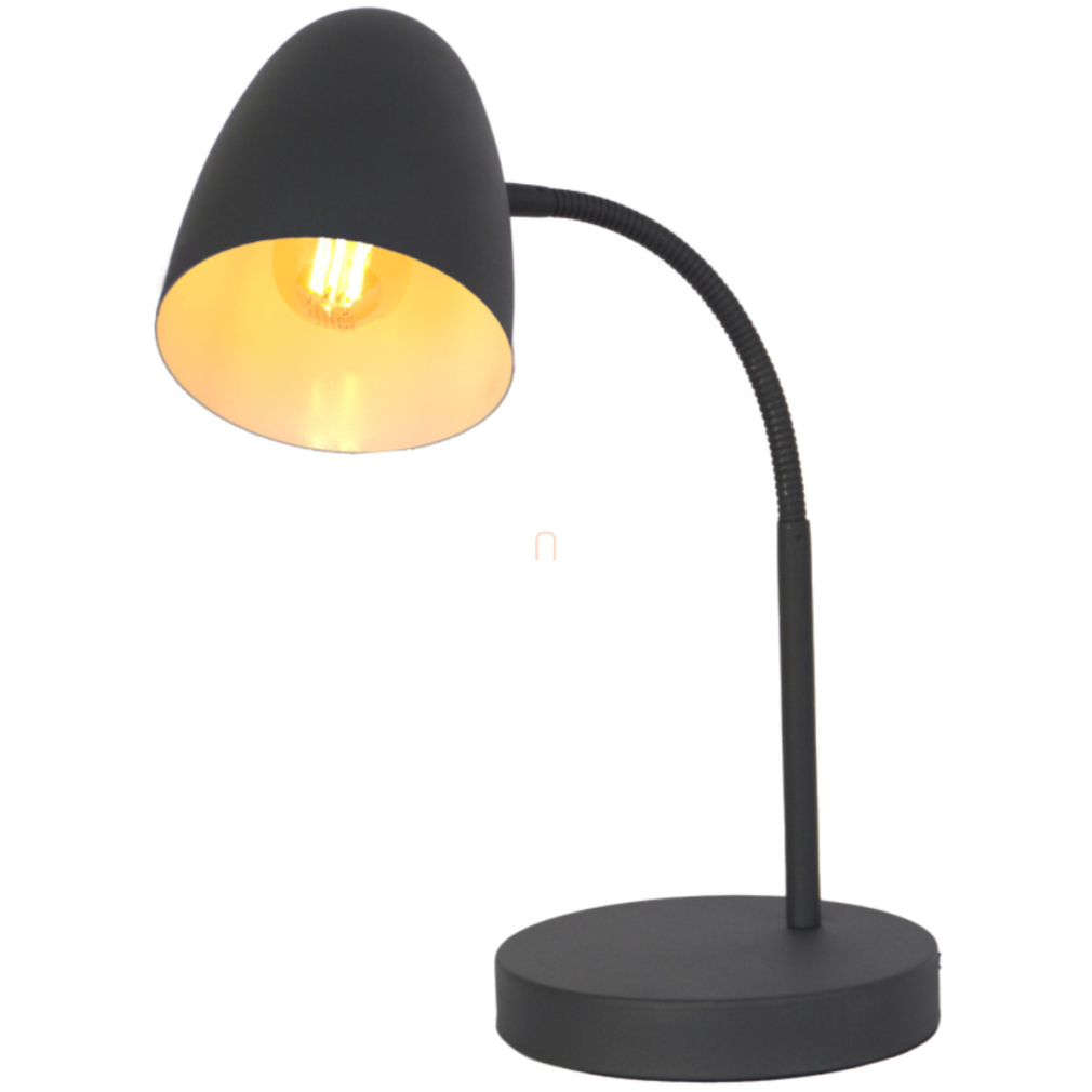 Asztali lámpa, 40 cm, fekete - Jason Globo 50870108 - 1xE14, 230 V, IP20, 1.5 méteres kábel