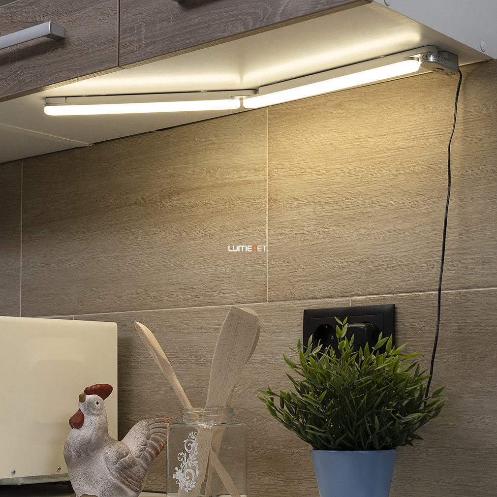 Szabályozható pultvilágító LED lámpa, hideg/melegfehér, 2x3,4 W, 67 cm (Flexlight)