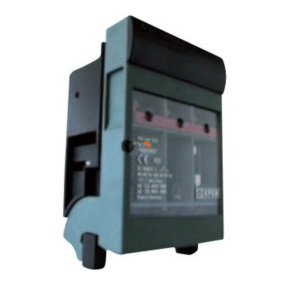   Szakaszoló biztosíték vízszintes 2-400A, szerelőlapra, M10 csatlakozás EFEN NH-Latr. 2IN U2U2, 34262-0000