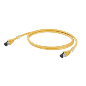   Patchkábel, RJ45 IP 20, RJ45 IP 20, Cat.6 IE-C6FP8LY0100M40M40-Y 1251580100 Weidmüller