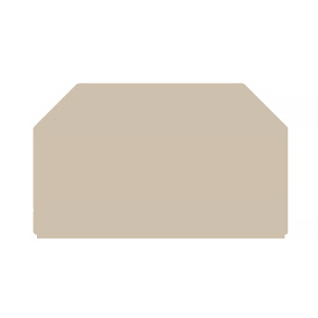   Sorkapocs elválasztó lemez W sorozathoz WTW 2.5-10 S bézs, 1266520000 Weidmüller