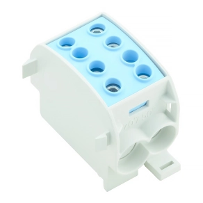   Weidmüller fővezeték sorkapocs 2x 70/2x50mm2 kék WPD 103 2X70/2X50 BL 1561780000