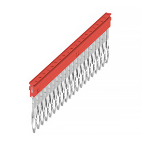   Keresztösszekötő, piros ZQV 1.5N/20 RD 1985810000 Weidmüller