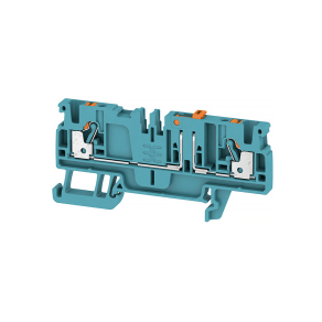   Mérő-bontó sorkapocs ADT 2.5 2C BL (0,14-2,5mm2), TS35/Wemid, 500V/20A, kék 1989810000 Weidmüller