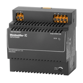   Weidmüller tápegység 24VDC 90W PRO INSTA 2580250000, 3,8A, DIN-sínre