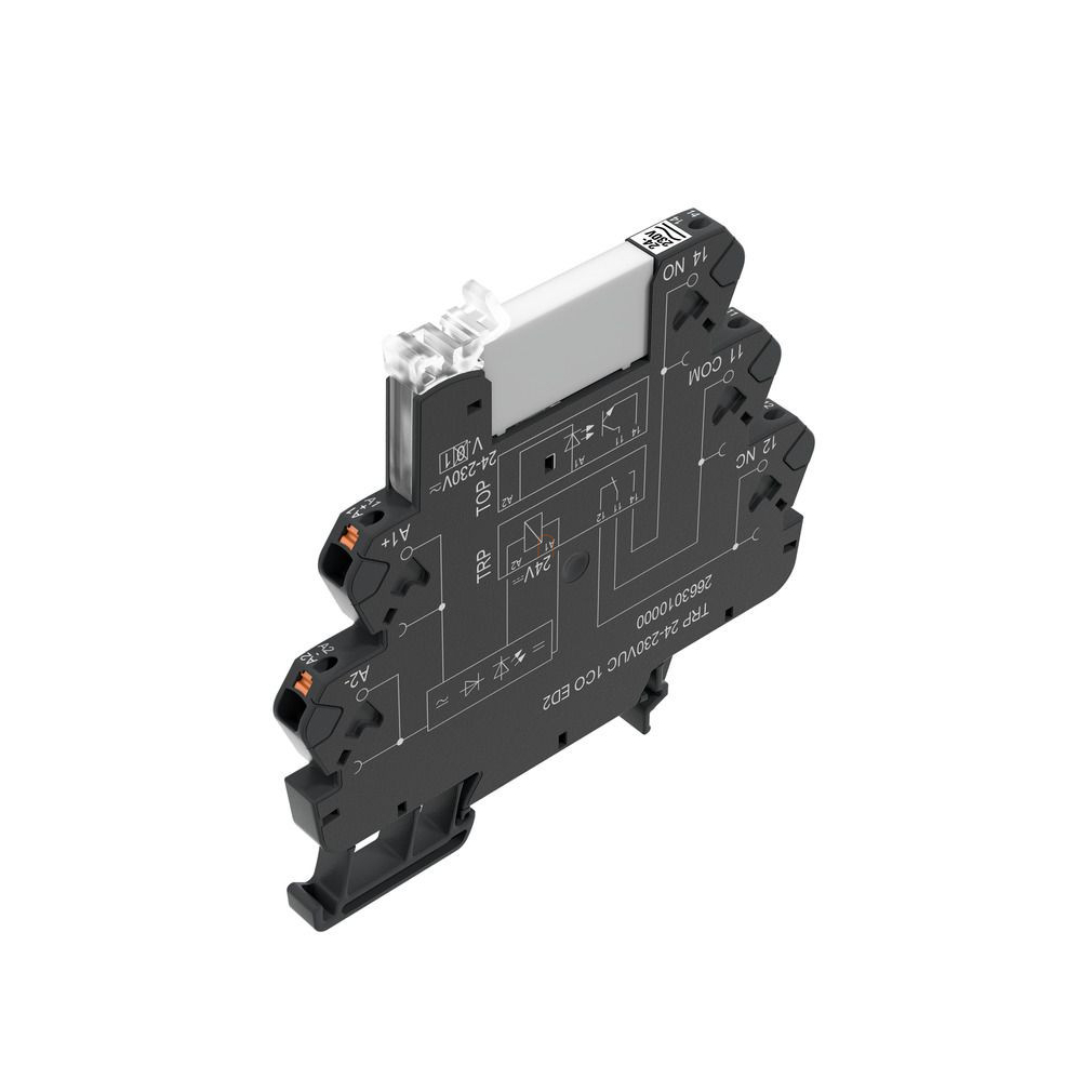 Relémodul, 1CO, 24-230V, 8A TRP 24-230VUC 1CO AU ED2 2663020000 Weidmüller