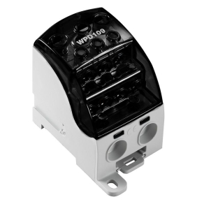 Elosztótömb WPD 109 1X185/2X35+3X25+4X16 BK 2725370000
