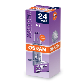   Osram Original Line halogén fényszóró izzó, H1, 24V, 70 W, 1900 lumen, teherautókhoz fejlesztve, OEM minőség, hosszú élettartam, 64155, 1 db/ doboz