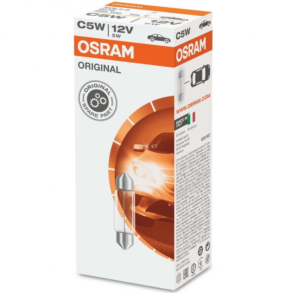 Osram Original Line 6418 C5W szofita 10db/csomag