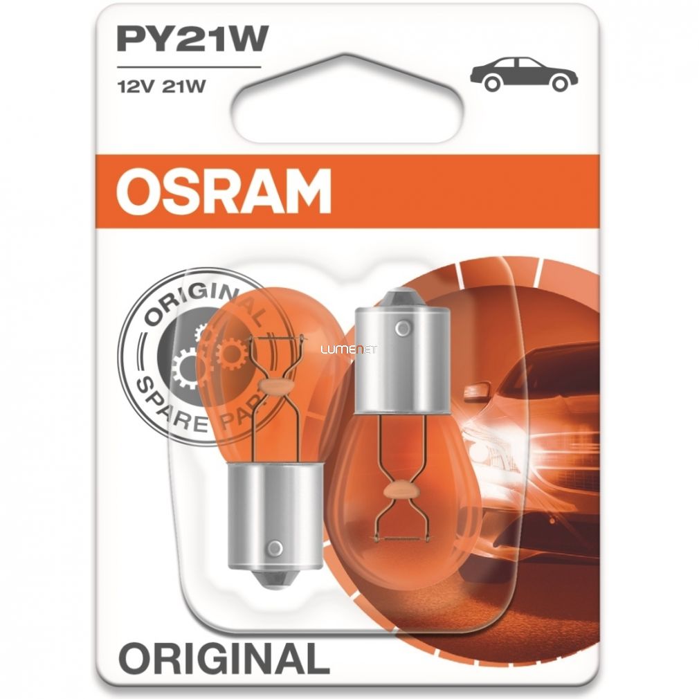 Osram Original Line 7507-02B PY21W BAU15s