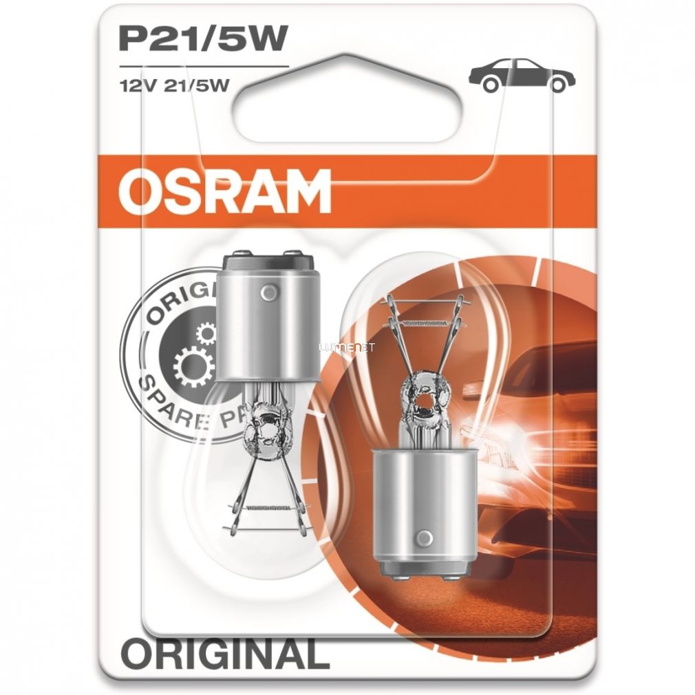 Osram Original Line 7528-02B P21/5W BAY15d jelzőizzó 2db/bliszter