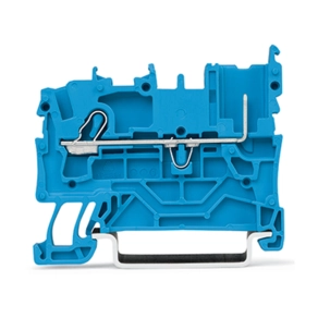 Wago 2022-1204 1 vezeték/1 tűs dugaszolható sorkapocs, 2,5 mm², Push-in CAGE CLAMP, kék