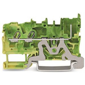   WAGO 2022-1307 2 vez/1 tűs földelő dugaszolható sork.zöld-sárga