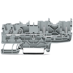 Wago 2022-1404 2 vezeték/2 tűs dugaszolható sorkapocs, 2,5 mm², Push-in CAGE CLAMP, DIN 35 × 15 és 35 × 7,5, kék