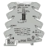 Wago 857-550 áramjel-átalakító, 0–1 A és 0–5 A AC/DC bemenet, analóg áram- és feszültségkimenet, digitális kimenet, 24 V DC, 6 mm széles, szoftveres konfiguráció