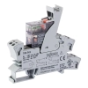Wago 788-549 relémodul, 230 V AC, 2 váltóérintkező, 8 A tartós határáram, kézi működtetés, piros állapotjelzés, 15 mm széles