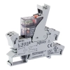 Wago 788-544 relémodul, 230 V AC, 1 váltóérintkező, 16 A tartós határáram, kézi működtetés, piros állapotjelzés, 15 mm széles