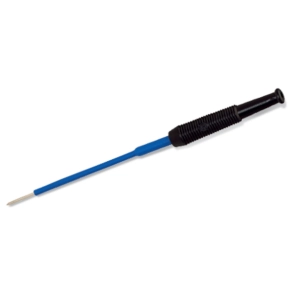 Wago 859-500 tesztérintkező, 1 mm átmérő, 30 V AC/60 V DC, CAT0, 1 A, 10 mm csupasz szakasszal, forrasztható 0,5 mm²-ig