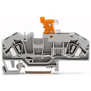   WAGO 282-697 2 vezetékes bontható sorkapocsvizsgálati lehetőség, szürke