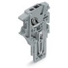 Wago 2020-181 anyacsatlakozó-lezárómodul, 1 vezetékes, Push-in CAGE CLAMP®, 1,5 mm², 3,5 mm osztás, 1 pólusú, szürke