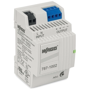 Wago 787-1002 Compact kapcsolóüzemű tápegység, 1 fázisú, 24 V DC, 1,3 A