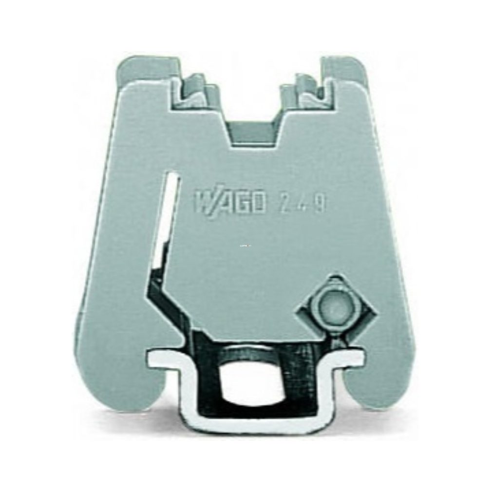 Wago csavar nélküli végrögzítő, 6 mm széles, WMB-jelöléshez (249-101)