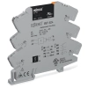 Wago 857-624 multifunkciós időzített szilárdtestrelé-modul, 24 V DC bemenet, 0–24 V DC kimenet, 2 A tartós határáram, 2 vezetékes csatlakozás, 4 funkció, sárga állapotjelzés, 6 mm széles