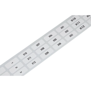 Wago 210-808 címkék Smart Printerhez, 9,5 × 25 mm, fehér