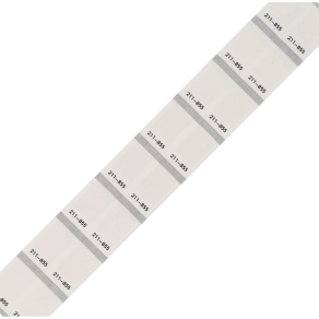 Wago 211-855 öntapadós címke Smart Printerhez, 9 x 18 mm, 1000 db/tekercs, fehér