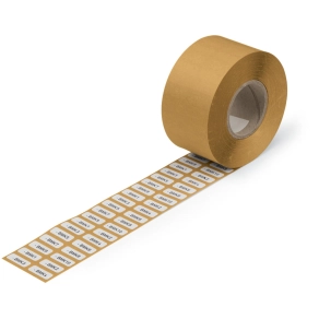 Wago 210-811 öntapadó textilcímke Smart Printerhez, 7 x 20 mm, 3000 db/tekercs, fehér