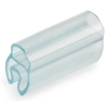 Wago 211-812 jelölőhüvely a 211-811 jelölőhöz, 12 mm hossz, 1,4–5 mm külső kábelátmérőhöz, halogénmentes, átlátszó