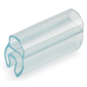 Wago 211-812 jelölőhüvely a 211-811 jelölőhöz, 12 mm hossz, 1,4–5 mm külső kábelátmérőhöz, halogénmentes, átlátszó