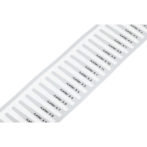 Wago 211-821 jelölőkártya Smart Printerhez, 23 mm hosszú, 2500 darabos tekercs, fehér