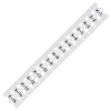 Wago 211-835 kábeljelölő Smart Printerhez, 25 x 11 mm, 500 db/tekercs, fehér
