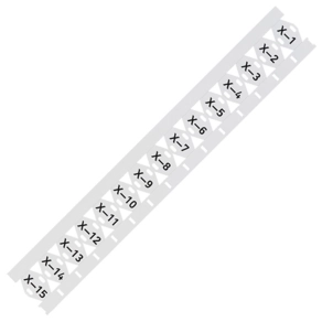 Wago 211-835 kábeljelölő Smart Printerhez, 25 x 11 mm, 500 db/tekercs, fehér
