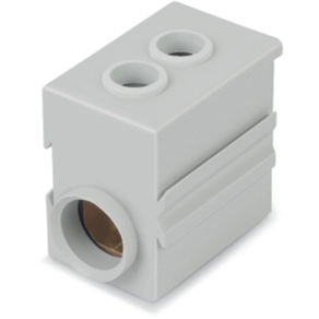 Wago 811-471 betápmodul a 811 sorozat biztosítós sorkapcsaihoz, csavaros csatlakozás, 35 mm², világosszürke