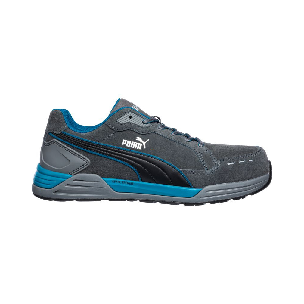 Munkavédelmi cipő Puma Airtwist Grey Low 40-es S3 ESD HRO SRC PUM-644610-40