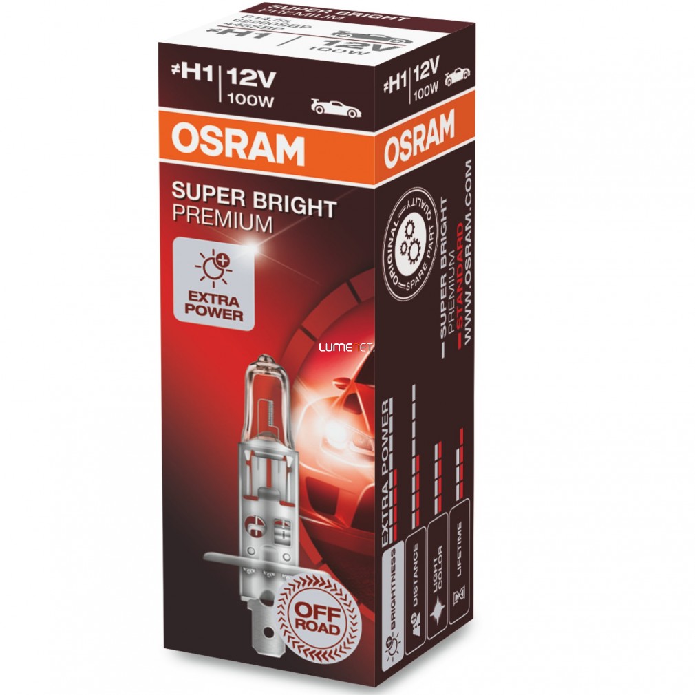 Osram Offroad Super Bright Premium 62200SBP H1 100W dobozos