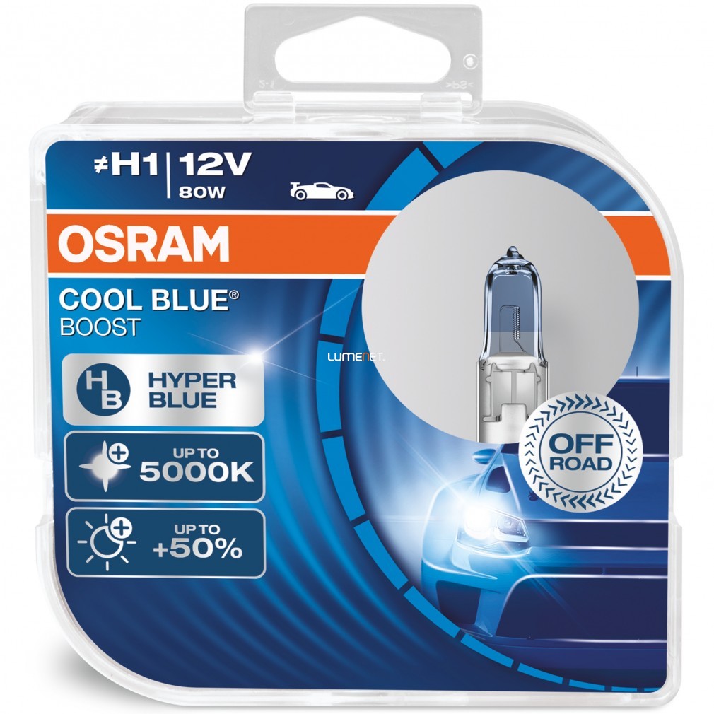 Osram Cool Blue Boost 62150CBB H1 2db/csomag