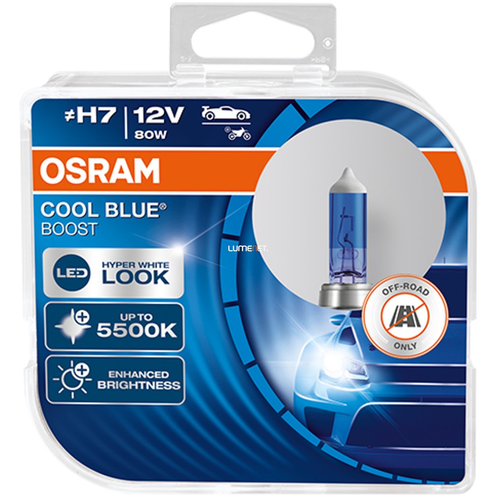 Osram Cool Blue Boost H7 NG 2db/csomag